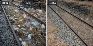 Μάζεψαν 11 τόνους σκουπιδιών σε μία μέρα