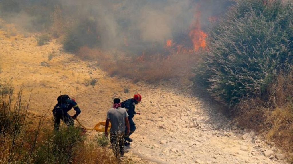 Κρήτη: Πυρκαγιά στο Μελιδοχώρι – Ήχησε το 112