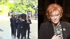 Το τελευταίο «αντίο» στη Μάρω Κοντού – Πλήθος κόσμου στη Μητρόπολη Αθηνών