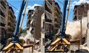 Κατάρρευση στα Πετράλωνα: Φόβοι για τα παλιά κτίρια
