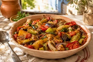 Τουρλού: Ένα πολύχρωμο και χορταστικό φαγητό φούρνου