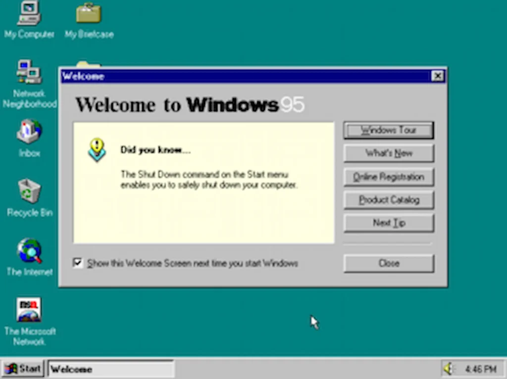Windows 95: Το λογισμικό που άλλαξε για πάντα τους υπολογιστές