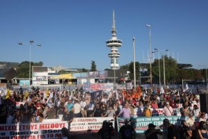 Κινητοποιήσεις εργαζομένων στη ΔΕΘ