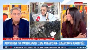 Πλατεία Καρύτση: Σε απόγνωση κάτοικοι και επιχειρηματίες από τα θορυβώδη steet party