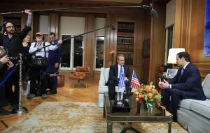 Μητσοτάκης – Ρούμπιο: Συνάντηση στο Μέγαρο Μαξίμου – Τι βρίσκεται στην ατζέντα