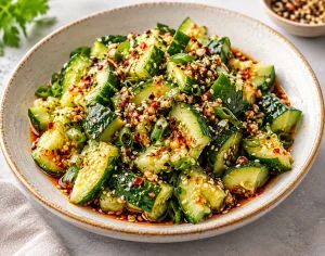 Smashed Cucumber Salad: Η ασιατική σαλάτα αγγουριού που έχει γίνει viral