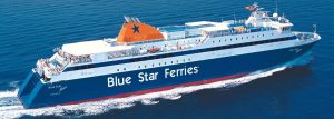 Blue Star Naxos: «Μάχη» με τα κύματα και τους θυελλώδεις ανέμους (βίντεο)