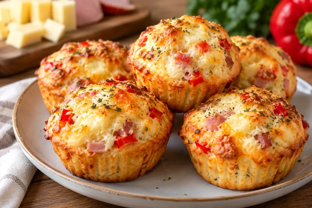 Αλμυρά muffins στο πι και φι: Αφράτα, τυρένια και έτοιμα σε 40 λεπτά