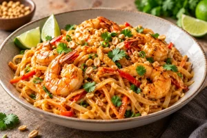 Noodles με Γαρίδες & Φιστικοβούτυρο: Δείπνο 5 αστέρων σε μόλις 15 λεπτά