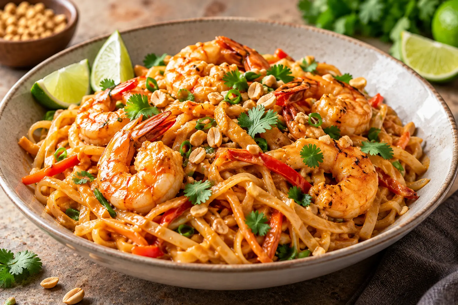 Noodles με Γαρίδες & Φιστικοβούτυρο: Δείπνο 5 αστέρων σε μόλις 15 λεπτά